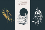 Hand Drawn Japanese Art Collection, a Decorative Illustration by KirillsWorkshop (Thumbnail 4 of 7)