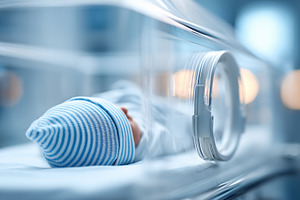 Newborn baby sleeping inside a, a Health & Medical Photo by MistyDay
