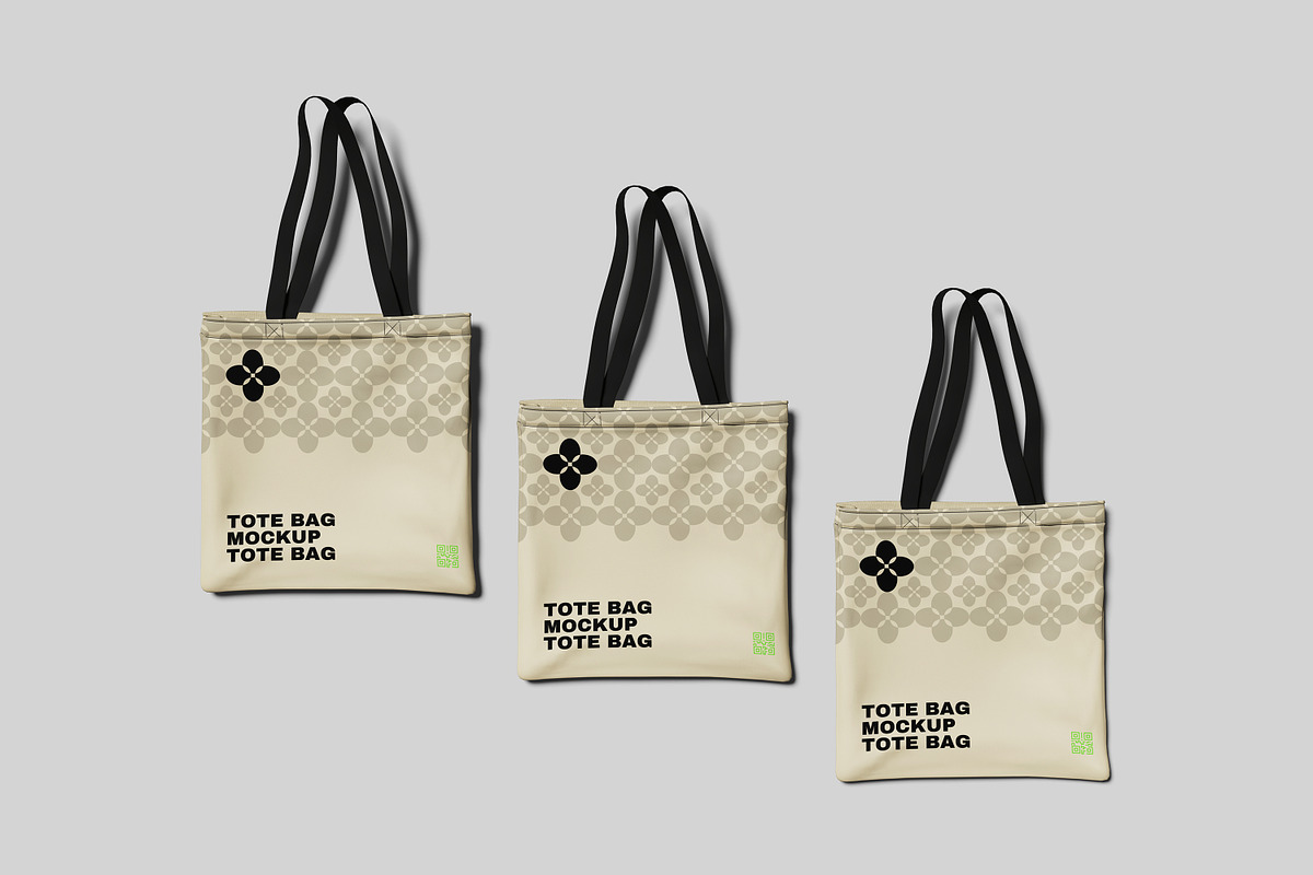 Tote Bag Mockup Tote Bag, an Advertising Mockup by AnasStudio (Photo 4 of 5)