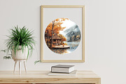 Rainy Autumn Clipart Bundle, an Illustration by Libby Wishes (Thumbnail 7 of 7)