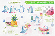 Watercolor Fruits and Ice-Cream, an Object Graphic by Kitiri Space (Thumbnail 3 of 5)