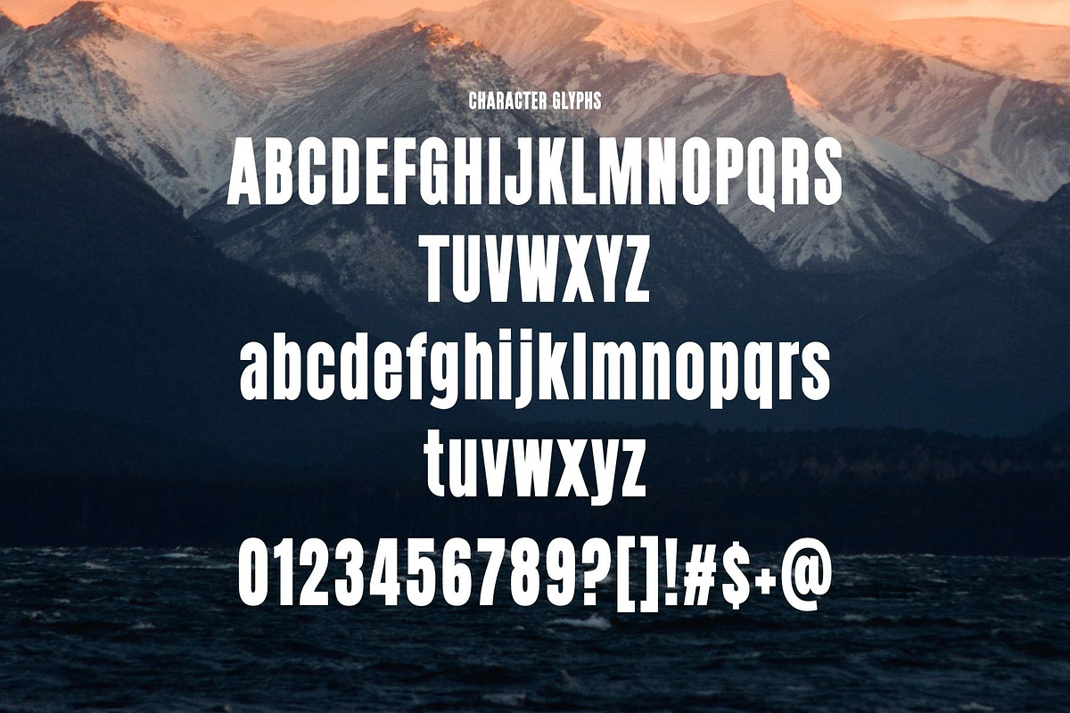 Amazing Paradise Condensed Sans Font, a Sans Serif Font by Graphicxell (Photo 10 of 10)
