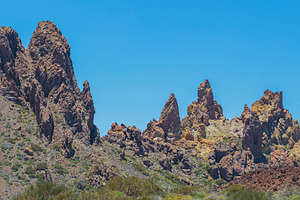 Roques de Garcia volcanic rocks in Teide National Park Tenerife,, a Photo by Pictures for you!!!!!!!!!