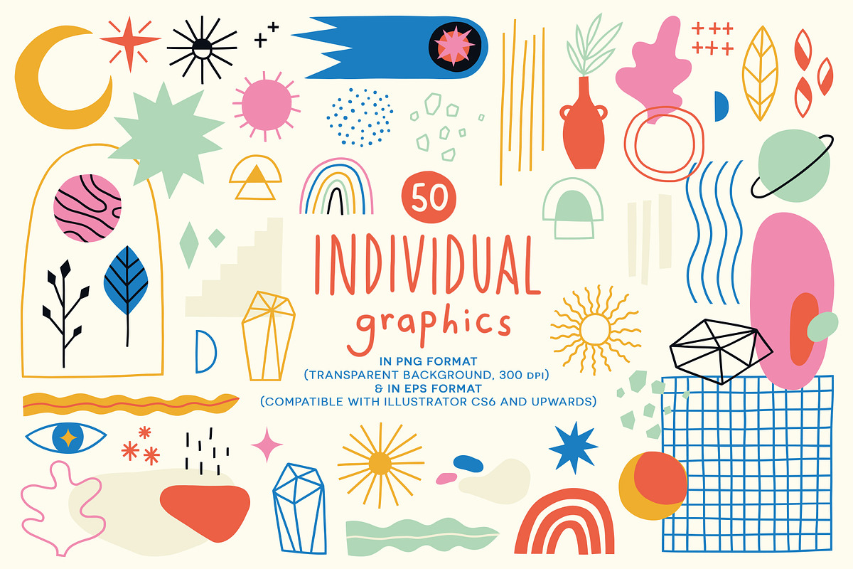 Mystical & Abstract Patterns, Vector, a Pattern Graphic by Carole Chevalier (Photo 8 of 8)