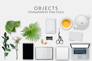Writer's Desk Scene Creator 2, a Pens & Pencil Mockup by Storyteller Design (Thumbnail 5 of 8)