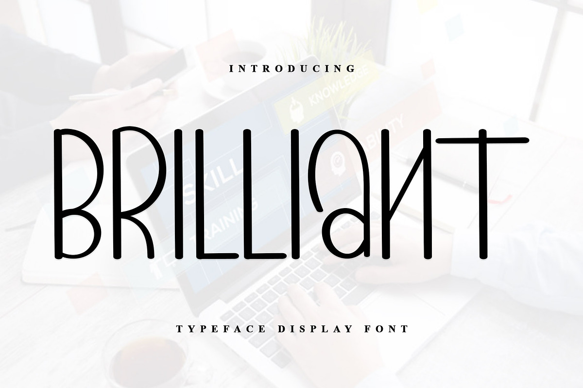 BRILLIANT, a Serif Font by InermediaSTUDIO (Photo 1 of 7)