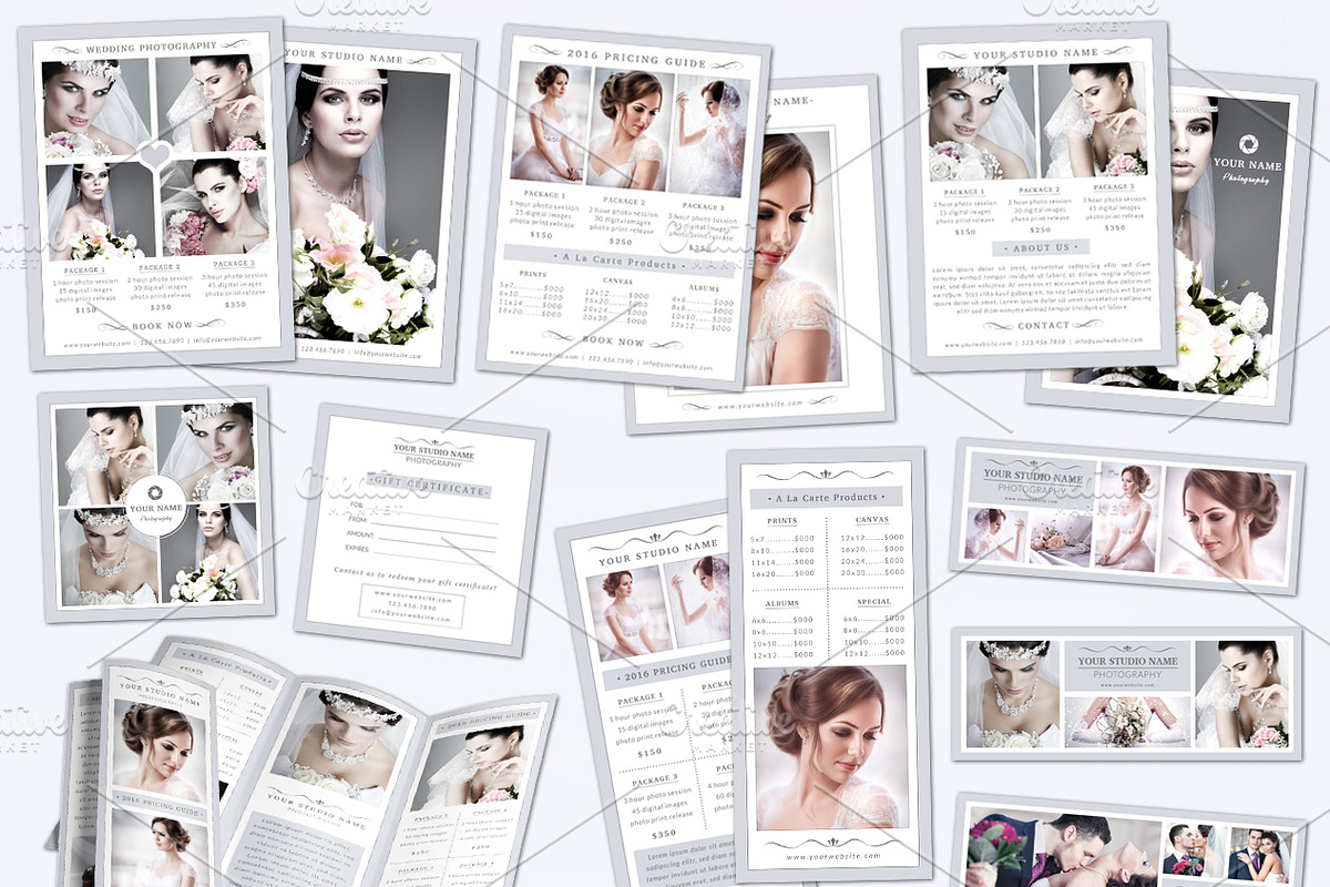 Photography Marketing Set 006, a Marketing Template by NM-Design-Studio (Photo 1 of 8)