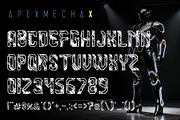 APEX MECHA – Mecha Robotic Typeface, a Sans Serif Font by HypeWorksCo (Thumbnail 8 of 9)