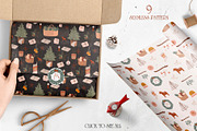 Boho Christmas, warm & cozy, a Seasonal Illustration by Mio Buono (Thumbnail 9 of 17)