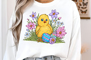 Green cute easter clipart, an Illustration by SinaCreation (Thumbnail 10 of 11)