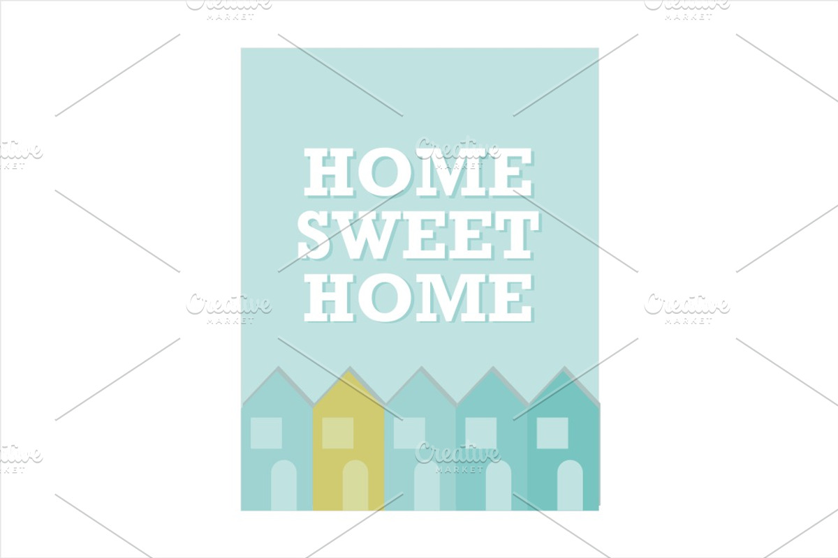 Home Sweet Home Posters, an Object Graphic by Fonts & Printables (Photo 1 of 2)