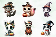 Creepy Animals Sublimation Bundle, an Illustration by Creative Art (Thumbnail 3 of 4)