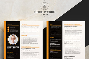 Creative Curriculum Vitae Template