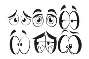 Cartoon Eyes Set 1 Procreate Brush, a Brush Add-On by Disasterology Ink (Thumbnail 9 of 10)