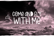 Lovely & Cute - 3 Handmade fonts!, a Font by Andrea De Oliveira (Thumbnail 3 of 6)