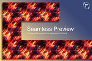Fire Seamless Pattern, a Pattern Graphic by Forhadx5 (Thumbnail 2 of 6)