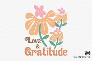 Boho Abstract Flower SVG Bundle