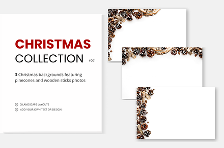 Christmas backgrounds collection 1