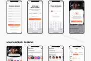Barber Haircut, Salon & Beauty UI KI, an App Template by UX Design Master (Thumbnail 12 of 14)