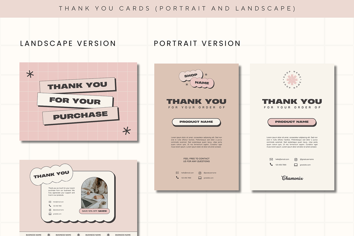 Canva Modern Pink Branding Kit, a Branding & Logo Template by Branding ...