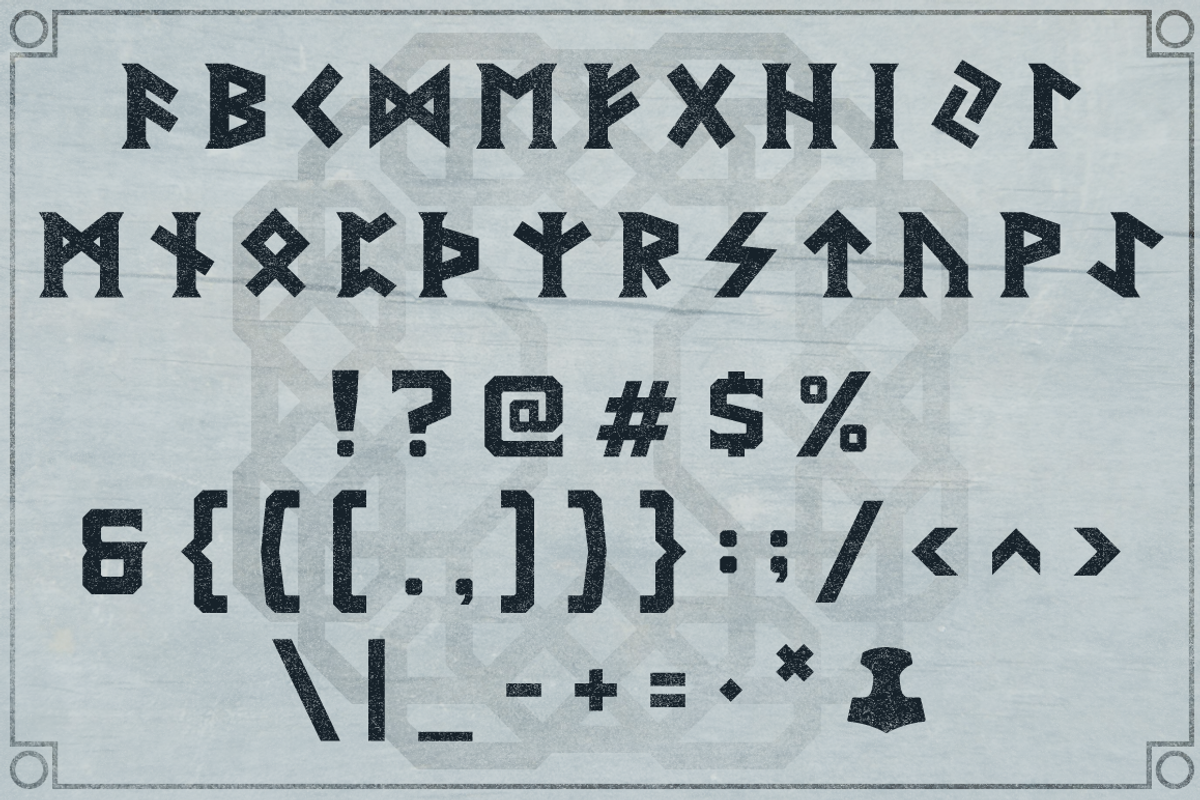 Midgard, a Font by Deadbolt Design Lab (Photo 5 of 5)