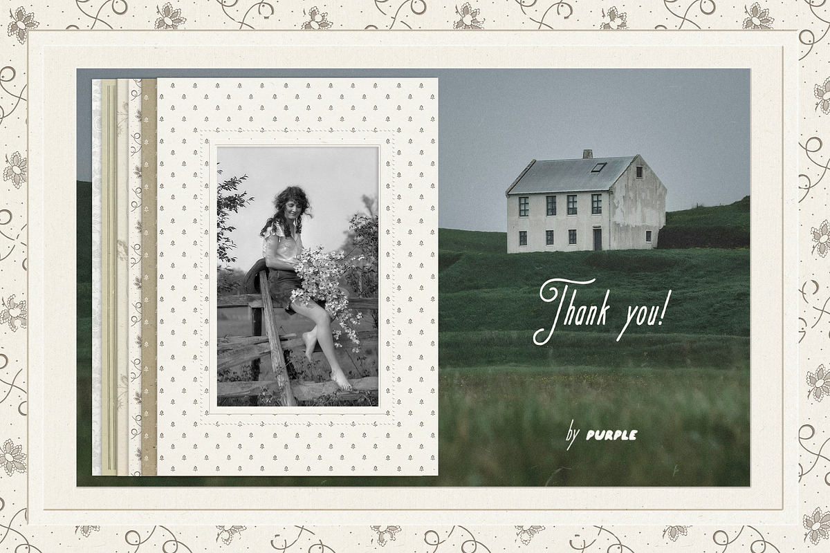Heirloom Embossed Frames Backgrounds, a Texture Graphic by Purple (Photo 15 of 15)