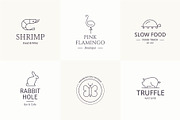 Animals - Outline Icons & Logos, a Branding & Logo Template by Paulina Sara Design (Thumbnail 12 of 12)