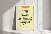 Sunitage - Vintage Display Font, a Handwritten Font by AQR Studio (Thumbnail 4 of 8)