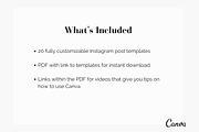 Retro Instagram Templates, a Social Media Template by Joanna Lane Designs (Thumbnail 3 of 3)