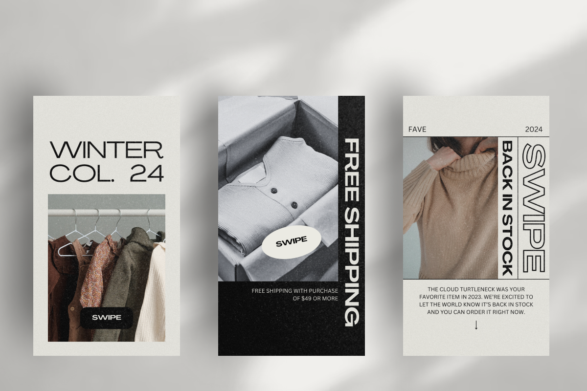 Grainy | Instagram Stories | Canva, a Social Media Template by Elsy Creative (Photo 5 of 5)