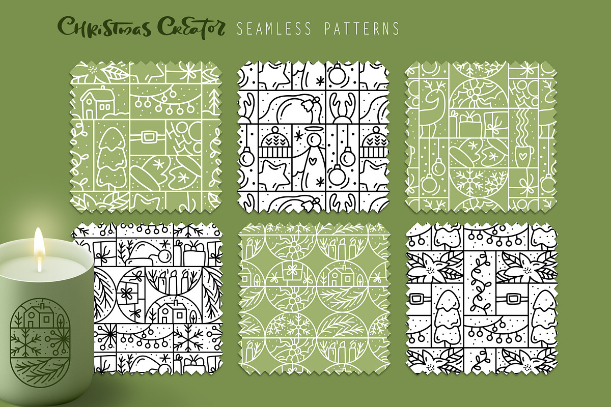 Christmas Creator Logo Vector SVG, an Object Graphic by Happy Letters (Photo 8 of 12)