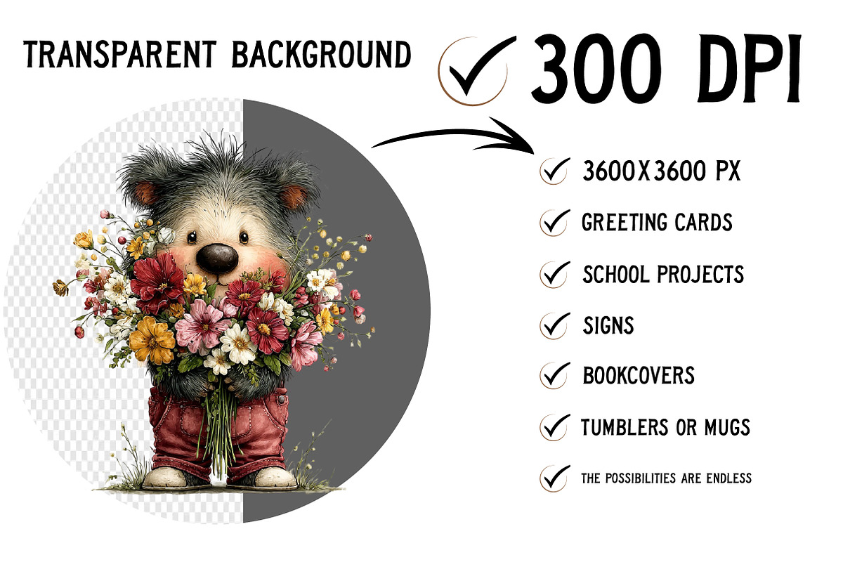 Summer Woodland Animals Clipart, an Illustration by Craft Nest (Photo 2 of 12)