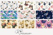 80 duck seamless pattern, a Pattern Graphic by Poppy Lane Studio (Thumbnail 7 of 11)