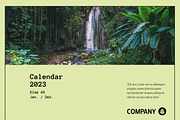 2023 Desk Calendar Layout, a Stationery Template by OneVectorStock (Thumbnail 15 of 15)