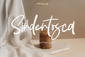 Sindentosca - Handwritten Font