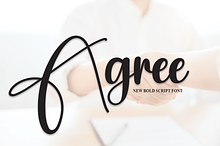 Agree | Script Font