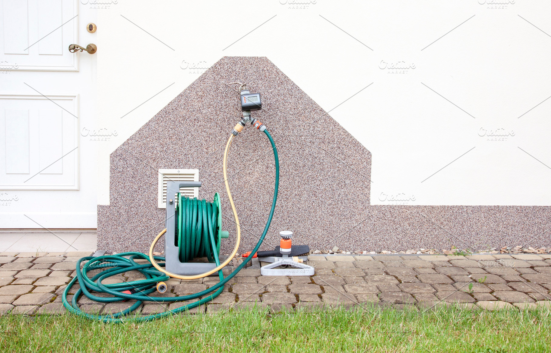Garden irrigation system equipment, an Industrial Photo by BOOCYS