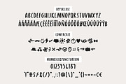 Storyline all-caps handwritten font, a Handwritten Font by jyllyco (Thumbnail 10 of 10)