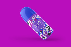 Deodorant Roll Mockup, a Packaging Mockup by Qaleb Studio