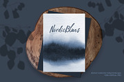 NordicBlues Watercolor Pack, a Texture Graphic by Marmoris.Arts (Thumbnail 11 of 24)
