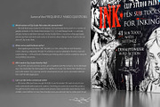 INK. 41+ Clip Studio inking brushes, a Brush Add-On by Eldar Zakirov's (Thumbnail 9 of 17)