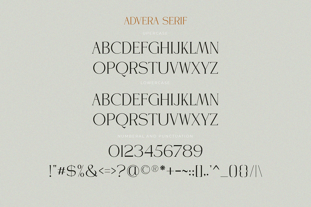ADVERA || font duo, a Serif Font by ToniStudio (Photo 9 of 10)