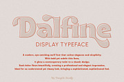 Dalfine Classic font, a Serif Font by Penatic Studio (Thumbnail 4 of 8)