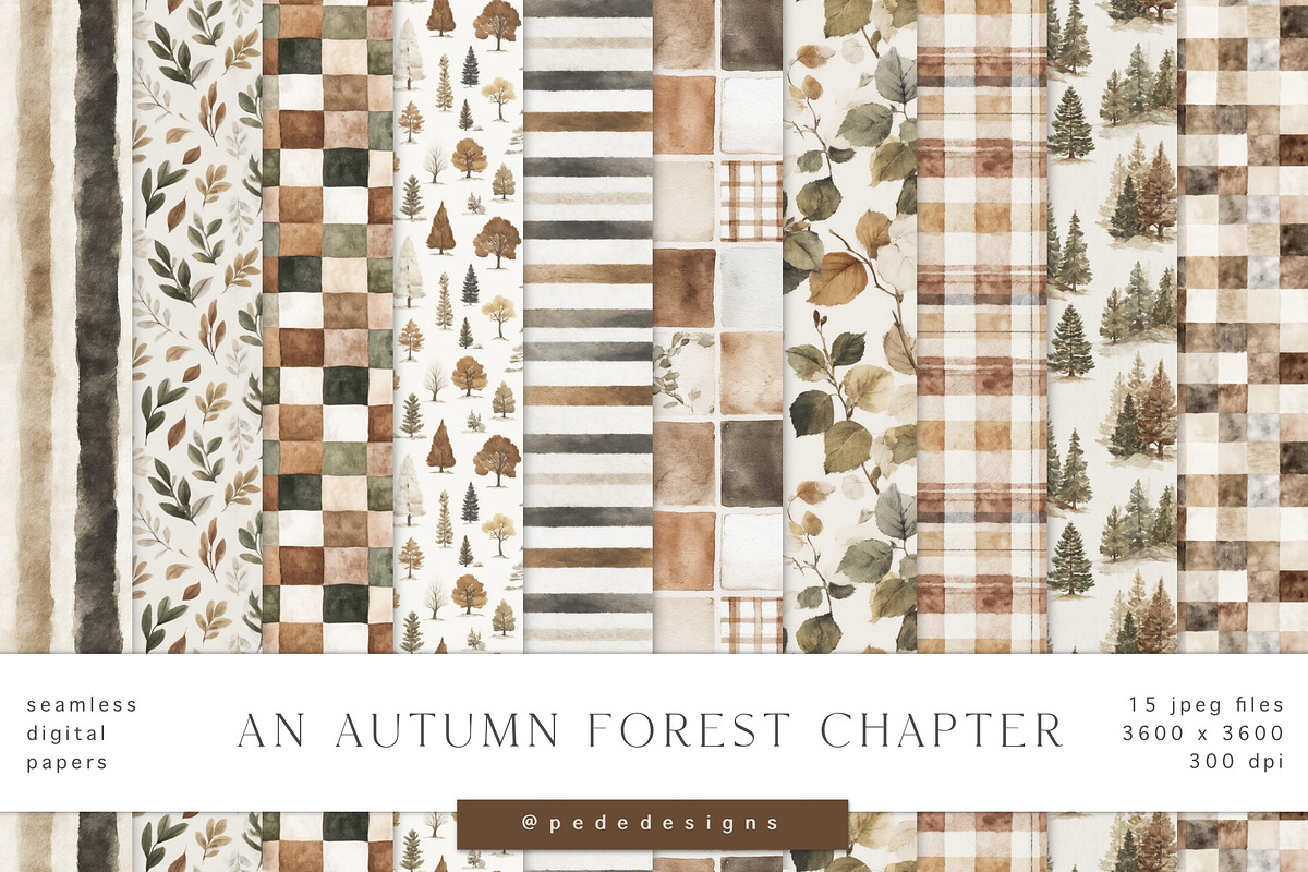 An Autumn Forest Chapter Collection, an Animal Illustration by PeDe Designs (Photo 29 of 29)