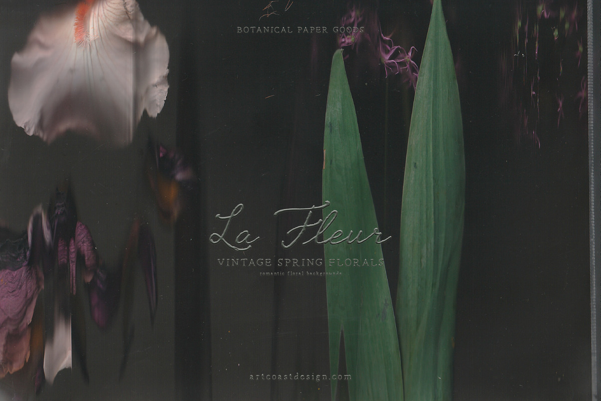 La Fleur — Vintage Spring Florals, a Wallpaper Graphic by nadispasibenko (Photo 6 of 12)