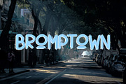 Bromptown, a Script Font by Analogous (Thumbnail 12 of 15)