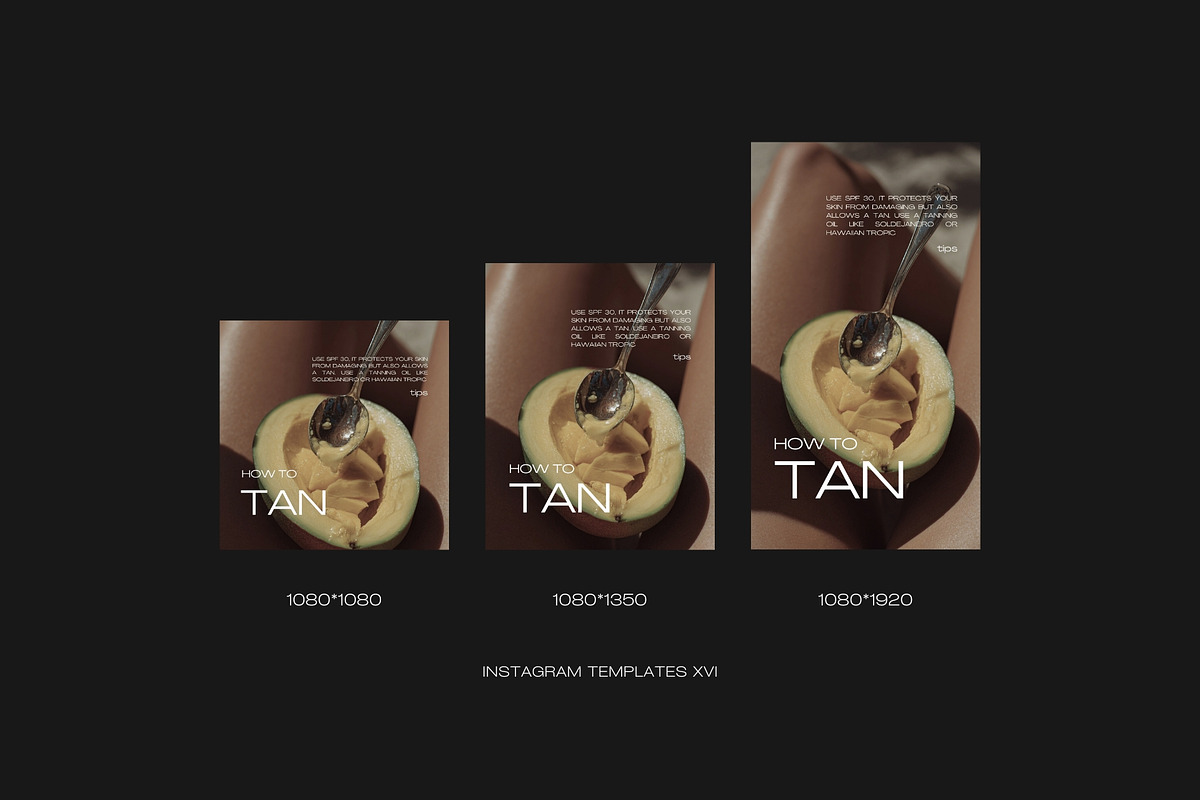 Aesthetic Instagram Templates XVI, a Social Media Template by Instprofi | Studio Estimo (Photo 9 of 10)