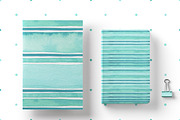 Mint Watercolor Paper Backgrounds, a Texture Graphic by Naty Art (Thumbnail 5 of 9)