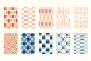 Stripes & Checks Geometric Patterns, a Pattern Graphic by PATTERNS etc. (Thumbnail 7 of 8)