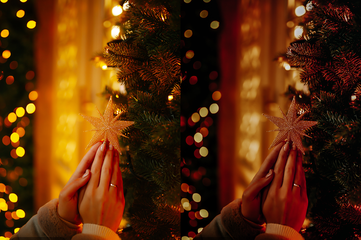 14 Golden Christmas Lightroom Preset, a Preset Add-On by RamsaGraphi (Photo 4 of 10)